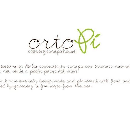 Ortopi Country Canapa House Porto Recanati Extérieur photo